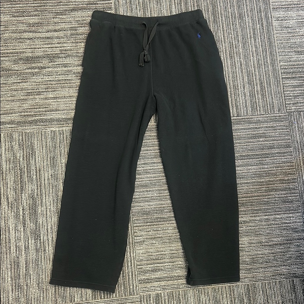 Polo Ralph Lauren Men’s Sleepwear Polo Black Lounge Pants Size L